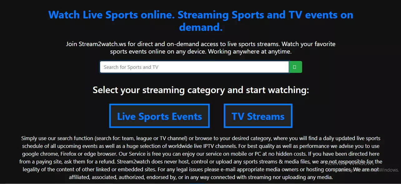 best live streaming site