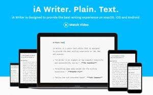 IA Writer - Best free writing softwares