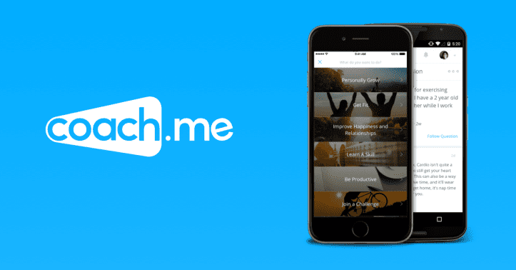 Coach.me - productive habit tracker app