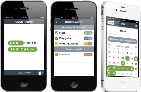 Good Habits - best free habit tracker app ios