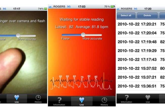 Pulse - heart rate apps iphone