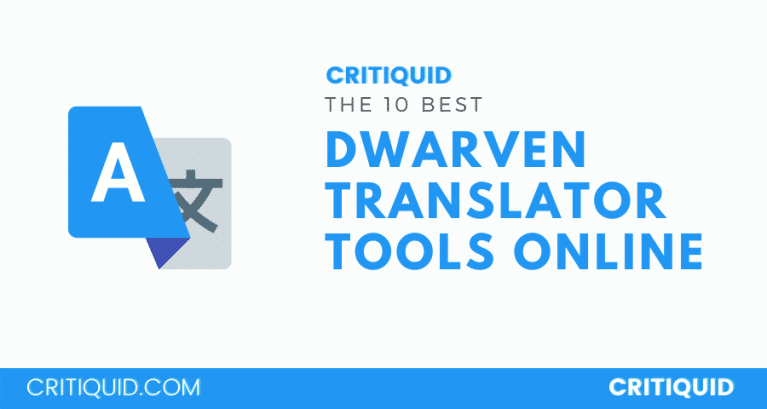 ✅Top 10 Best Dwarven Translator Tools Online 2022