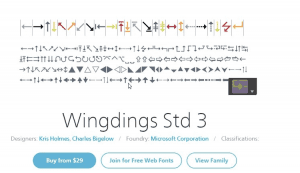 wingdings 2 translator