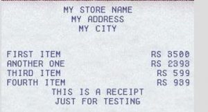 Fake ATM Receipt Generator