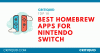 Homebrew apps for switch