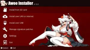 Awoo installer - homebrew apps for switch