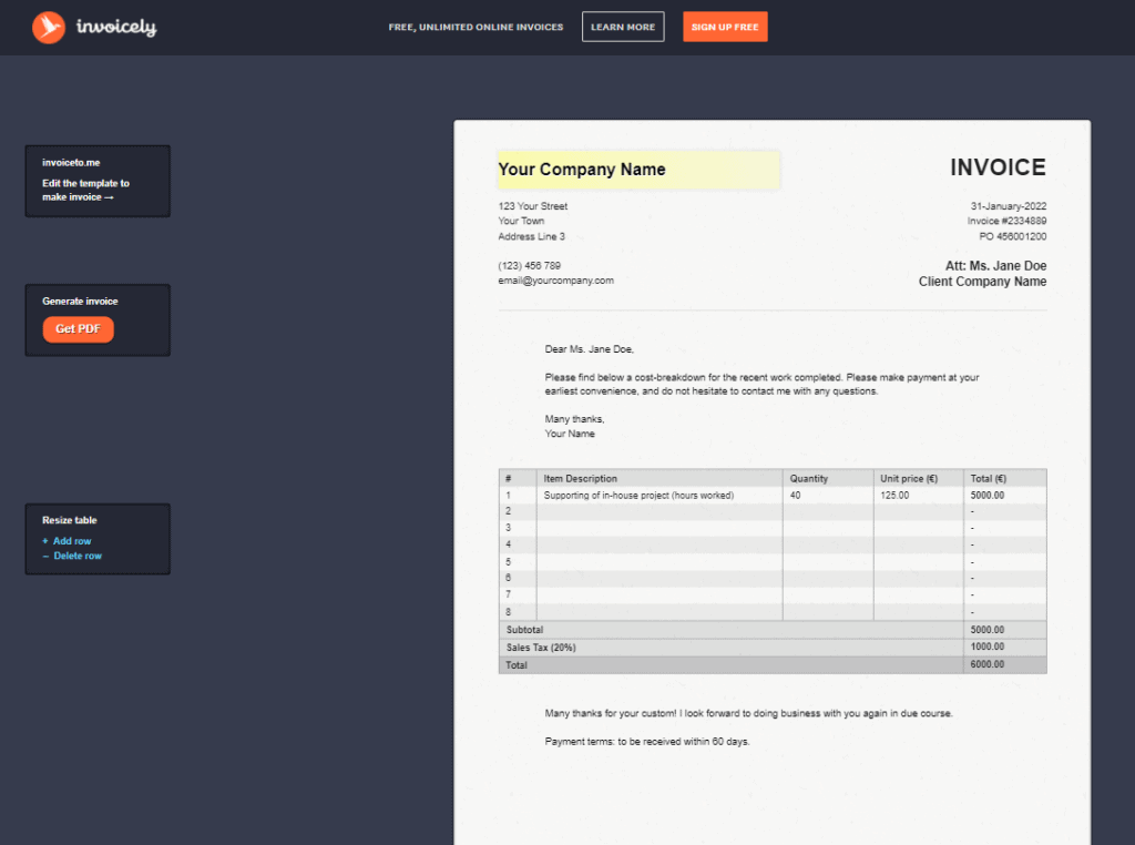 walmart receipt generator