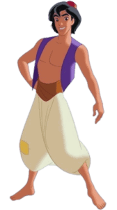 Male Disney Character Aladdin