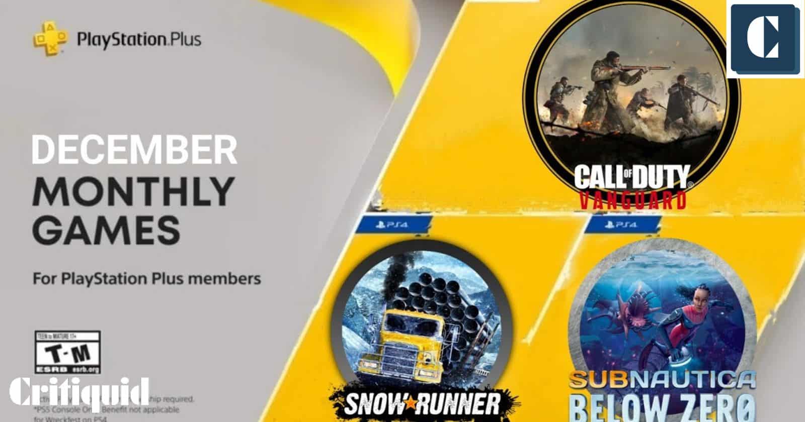 December ps plus games