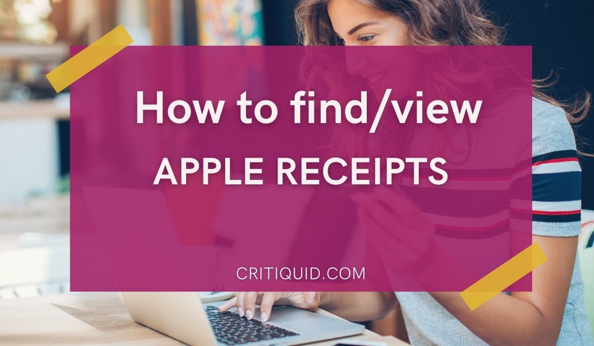 How to Find and View Apple receipts