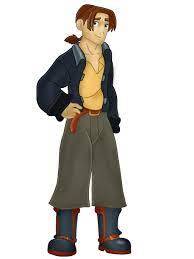 Male Disney Character Jim Hawkins from Treasure Planet