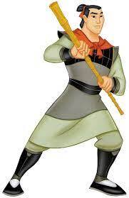 Male Disney Character Li Shang from Mulan