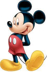 Male Disney Character Mickey Mouse
