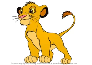 Male Disney Character Simba The Lion King
