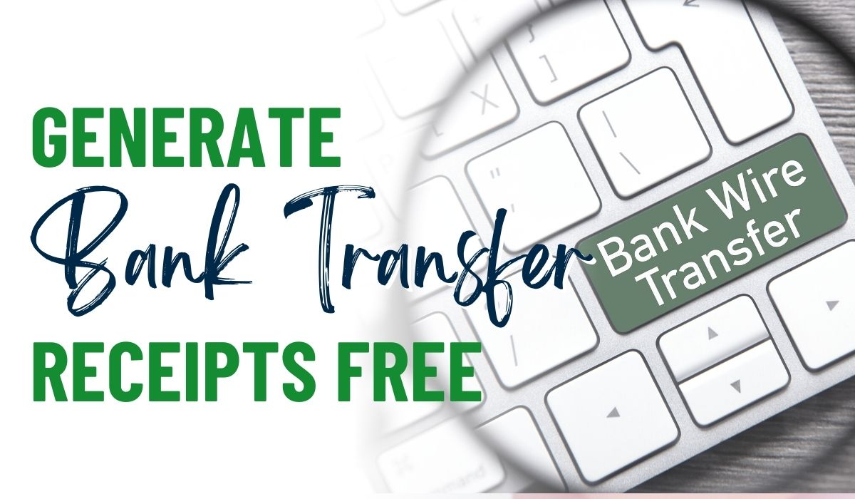 Fake Bank Transfer Receipt Generator