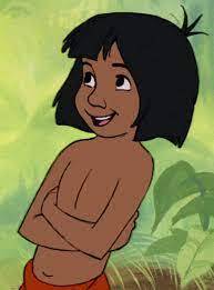 Male Disney Character mowgli from the jungle book