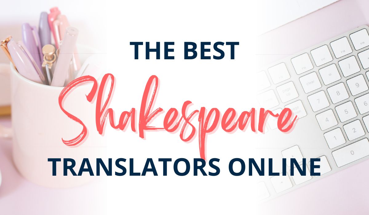 Shakespeare to English translator